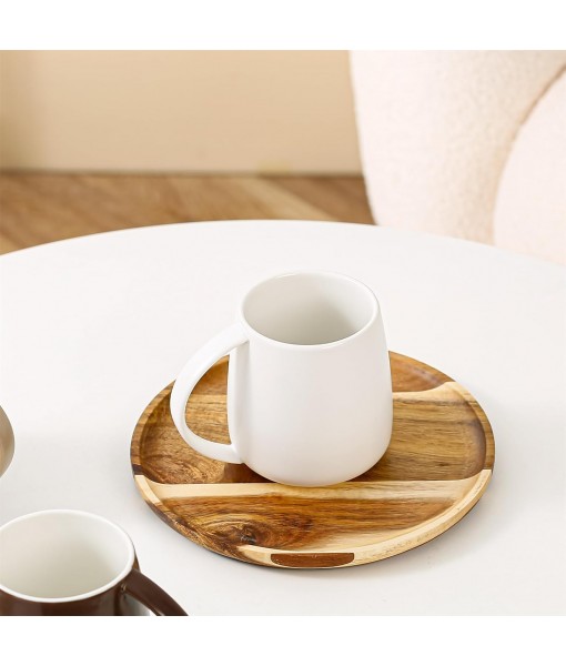 Classic ceramic mugs with large capacity 400 ml