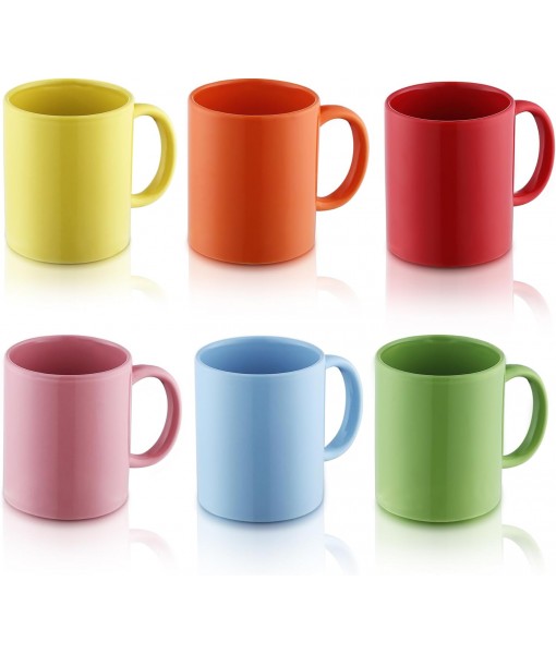 Mug Sets 6 Pieces Large 350ml Coffee Mugs for Coffee