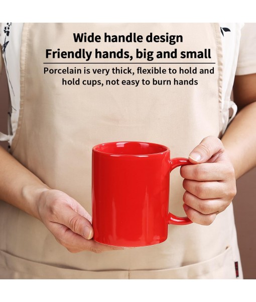 Mug Sets 6 Pieces Large 350ml Coffee Mugs for Coffee