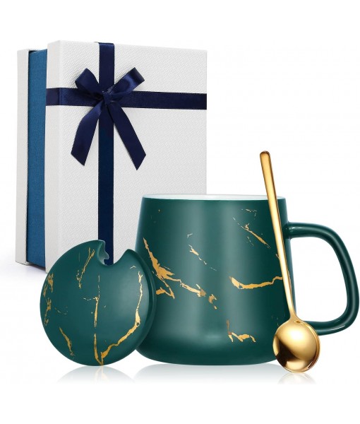 TangDouJM Cadeau d'anniversaire, set de mugs en céramique pour hommes,