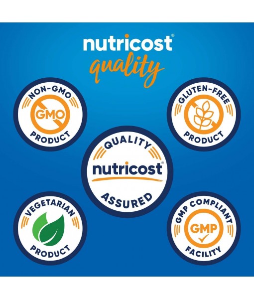Nutricost Soy Protein Powder, 1 LB Chocolate, 10 Grams of Protein Per Serving, Vegetarian, Non-GMO & Gluten Free