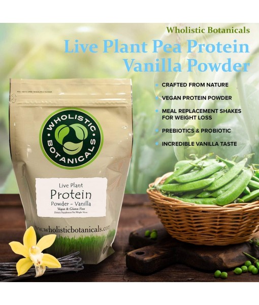 Live Plant Pea Protein Vanilla Powder