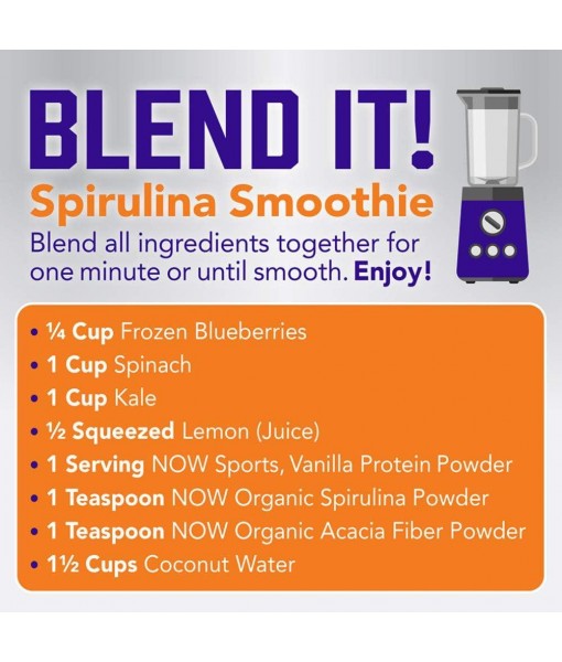 NOW Foods Sports Nutrition, Plant Protein Complex 22 g, Creamy Vanilla Powder, 2-Pound