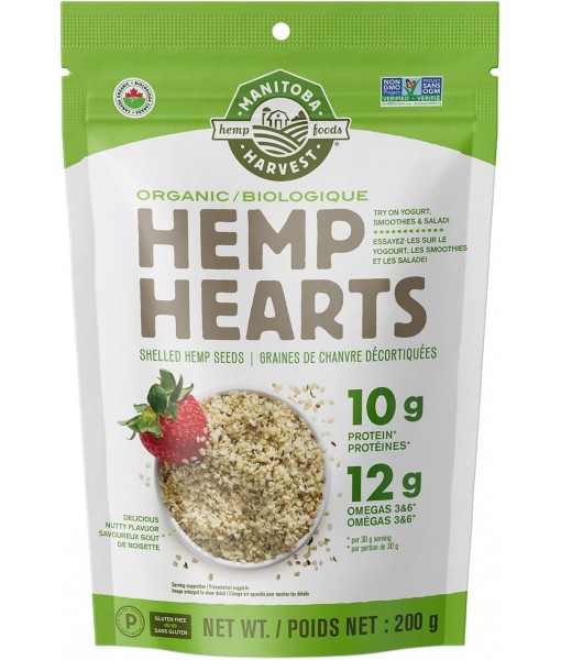 MANITOBA HARVEST Hemp Hearts, 200 GR
