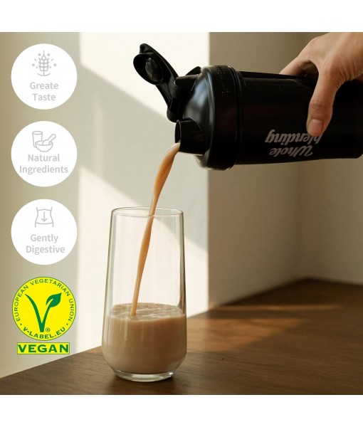 Plant Based Pea Protein Powder Shake, Korean Sweet MISUGARU MultigrainFlavor, Vegan Certified, Gluten Free, Non Dairy, Non Soy, Non GMO