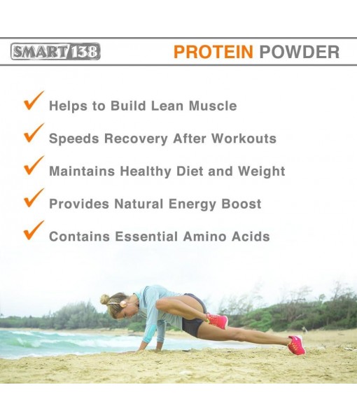 100% Pure Pea Protein, Ultra Smooth Powder, Vegan, Gluten-Free, Soy-Free, Dairy-Free, Non-GMO, USA/Canada, Keto (Low Carb), Natural BCAAs (1000g / 2.2lbs, Unflavored)