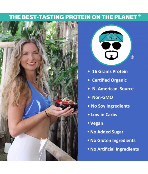 Jay Robb Organic Vegan Vanilla Pea Protein