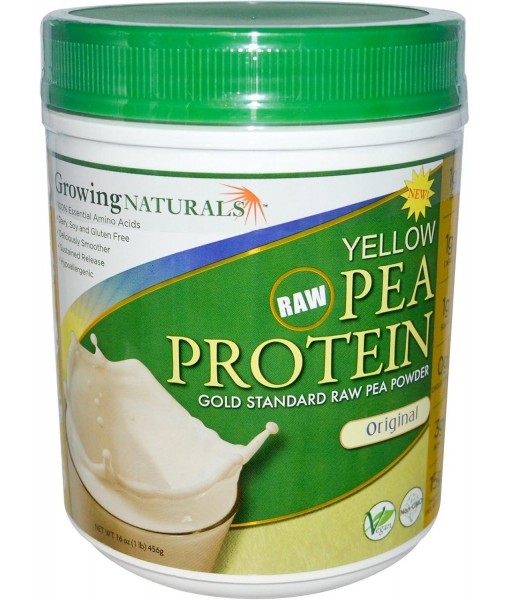 Raw Yellow Pea Protein Original - 16 oz.