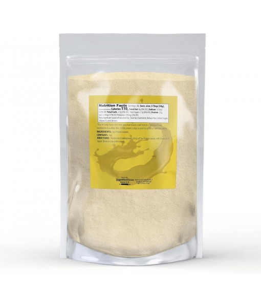 Unpretentious Baker Soy Protein Isolate (2 lb), Good Source of Protein & Iron, Smoothies, Shakes