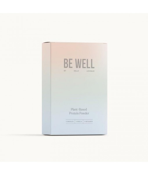 Be Well by Kelly Plant-Based Vegan Protein Powder Sample Pack - Paleo and Keto Friendly, Dairy-Free & Gluten-Free - Low Carb Protein Powder with - 20g+ Protein (3 Servings)