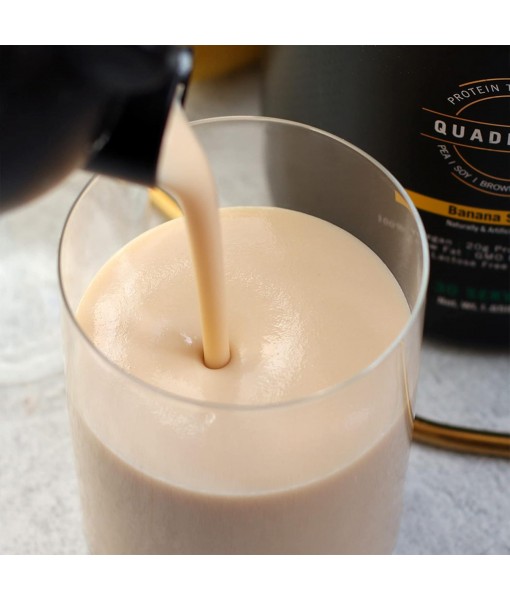 Protein Works - Vegan Wondershake | Vegan Protein Shake | Super Smooth, Amazing Taste | | 21g Plant Based Protein | Premium Vegan Blend | Low Calorie | 30 Servings | Banana Smooth