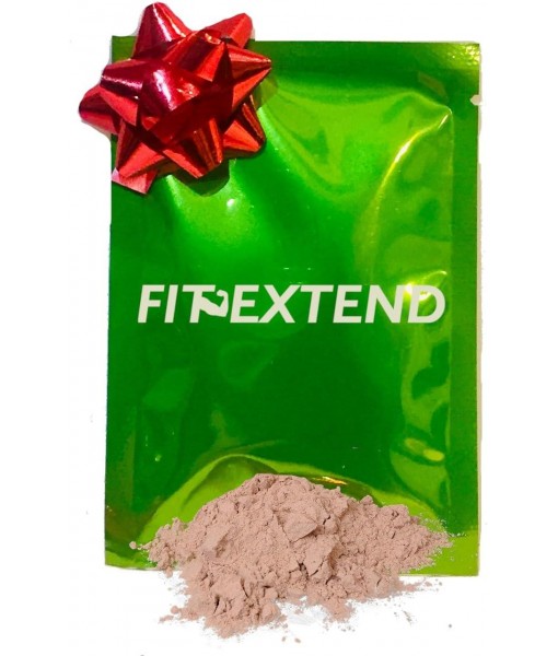 Vegan Protein Powder Sample (One Total Scoop) of Fit Extend Vanilla Organic Vegan Plant-Based Protein Powder, Vegan, 0g Sugar, Non-GMO, Dairy-Free, Gluten-Free, Half-a-Serving. Try Before You Buy.