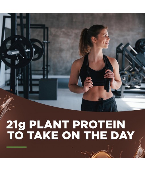 Fusion Four Vegan Protein Powder - 21g Plant-Based Protein Powder - Gluten Free, Dairy Free and Soy-Free, Pea Protein with BCAA's - Chocolate Flavored - 5lbs