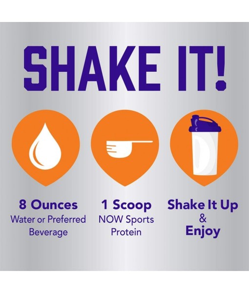 NOW Foods Sports Nutrition, Plant Protein Complex 22 g, Creamy Vanilla Powder, 2-Pound