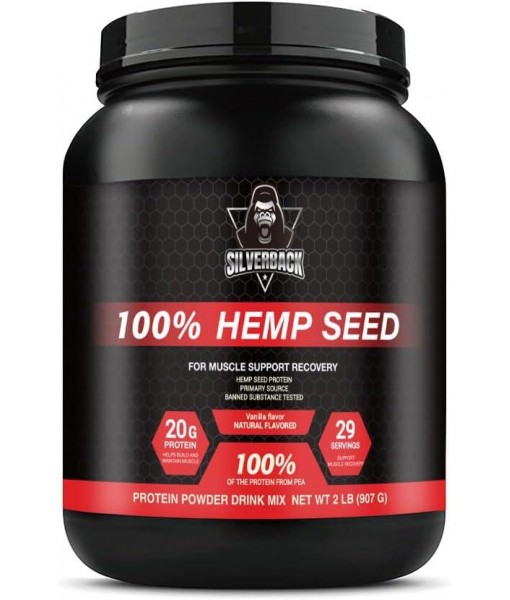 100% Hemp Seed Protein (2lb, Vanilla)