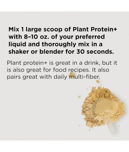 nbpure Vegan Pea Protein Powder, Vanilla – Lean Muscle plus Hunger & Bloating Support for Women, Men, Kids – 25g Clean, Natural Plant Protein Per Serving – No Artificial Sweeteners or Flavors