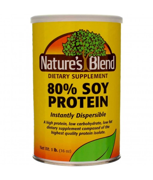 Protein Powder 80% Soy Isolate 1 lb Pwdr