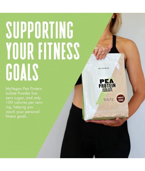 Myprotein - MYVEGAN Pea Protein Isolate Powder - Natural Plant Based Amino Acids - Gluten and Sugar Free, Vegan - Banana Bread, 2.2 Lb (30 Servings)