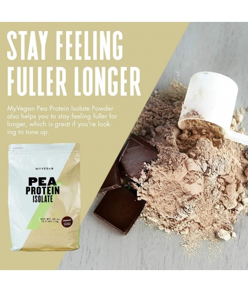 Myprotein - MYVEGAN Pea Protein Isolate Powder - Natural Plant Based Amino Acids - Gluten and Sugar Free, Vegan - Banana Bread, 2.2 Lb (30 Servings)
