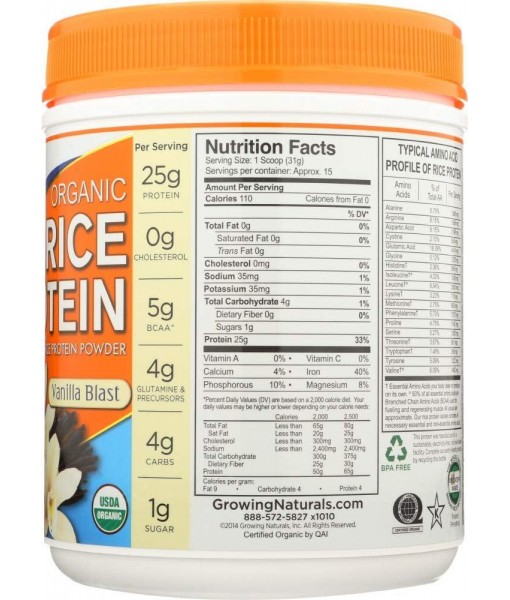 Prtn Rice Pwdr Vnla Org