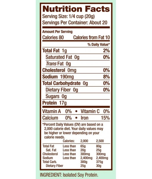 Bob's Red Mill Gluten Free Soy Protein Powder, 14 Ounce (Pack of 4)