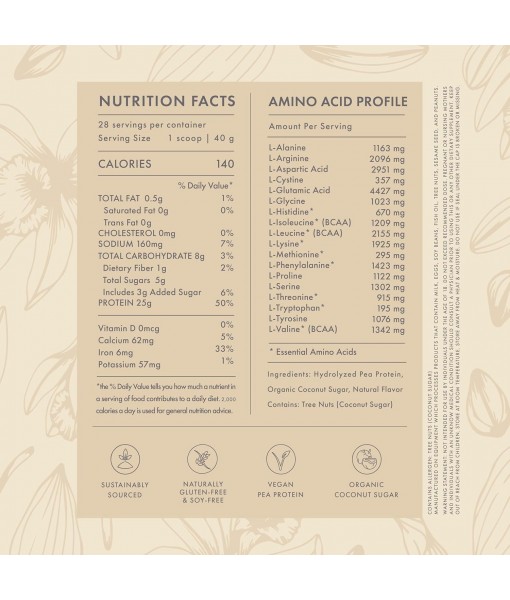 Vanilla, Plant Based - Vegan Protein