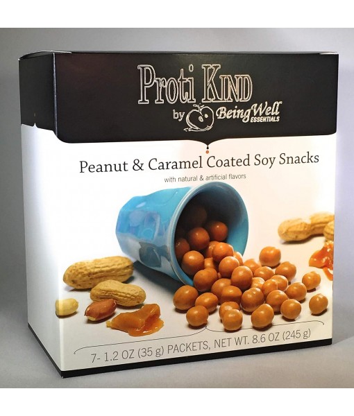 Peanut & Caramel Coated Soy Puff