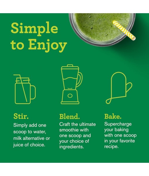 Amazing Grass PSF Powder, Pure Vanilla, 11 Servings (Old Version)