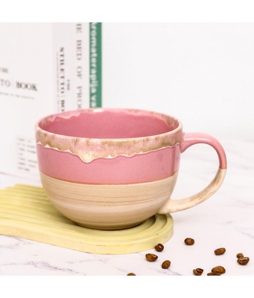 hengshukeji 700ml Large Ceramic Coffee Mugs, Soup Bowls with Handles, Extra Large Tea Cup for Office and Home