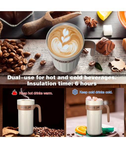 Homealexa Smart Coffee Travel Mugs, 650ml 316 Stainless Steel Vacuum Insulated Coffee Mug with LED Temperature Indicator and Touch Screen, Smart Mug Sealed Bottle