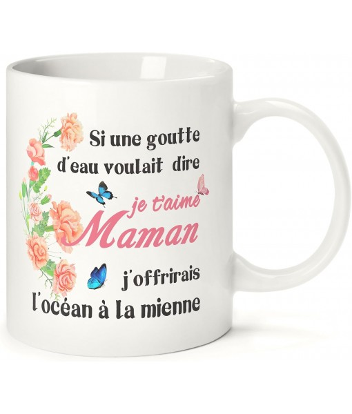 Gift Idea for Mom Coffee Mug 350 ml, Original Christmas Gift Grandma Birthday Mug Tea Cup Gift for Women for Mother's Day Friends Valentine's Day Grandmother