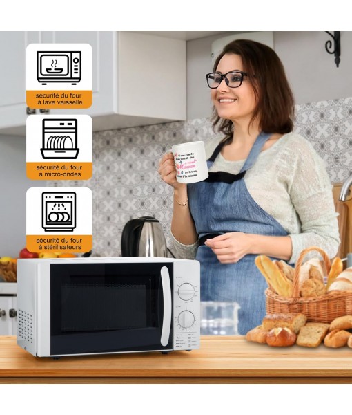 Gift Idea for Mom Coffee Mug 350 ml, Original Christmas Gift Grandma Birthday Mug Tea Cup Gift for Women for Mother's Day Friends Valentine's Day Grandmother