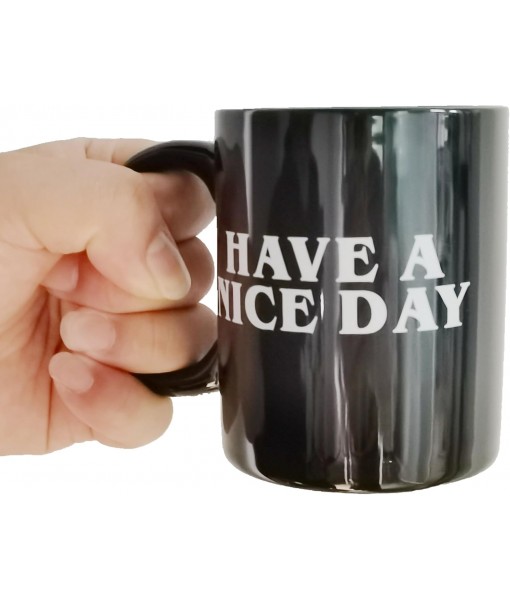 Have A Nice Day Ceramic Mug Middle Finger Funny Cup For Coffee Milk Juice