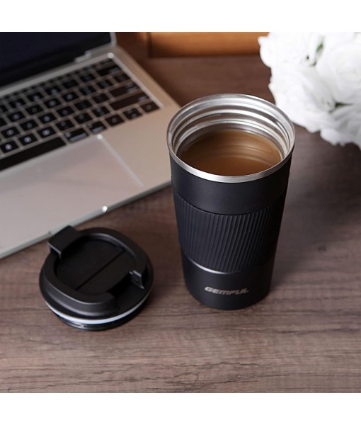 GEMFUL Insulated Coffee Mug Travel Mug for Hot and Cold Coffee Milk and Tea 510ml