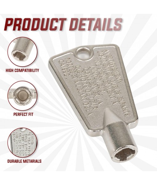 216702900 Metal zer Door Keys - Compatible With Frigidaire, Kenmore, GE zers - Repalces: AP4301346, AP4071414, PS2061565, AP2113733, 06599905, 08037402, 12849, PS1991481 (Pack 2)