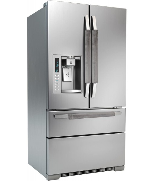 3PCS Refrigerator Door Handle Covers Kitchen Decor Keep Appliance Clean Anti-Static Stains for Fridge Dishwashers Velvet (Grey)