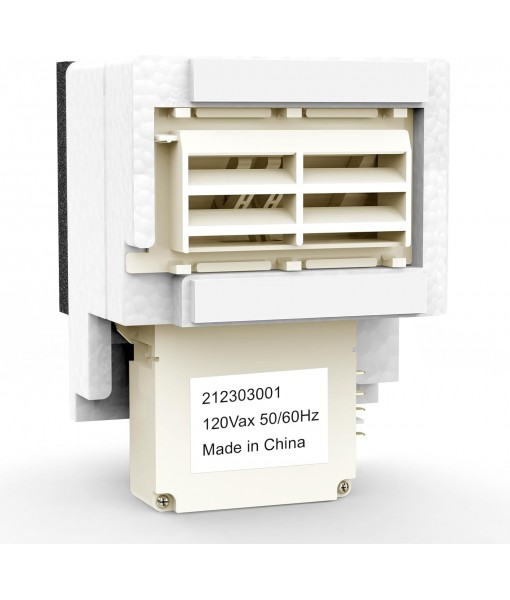 2025 Upgrade 242303001 Refrigerator Damper Assembly - Air Damper Control Compatible with Frigidaire & Crosley White Models Replaces 3016452, AP5788340, PS8746718, EAP8746718 - Fits DFH, FFE, FFH, FFS