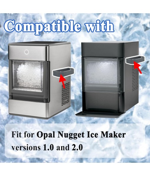 2Pcs Magnetic Ice Maker Scoop Holder Replacement, for Opal 1.0&2.0 Ice Maker, Grey