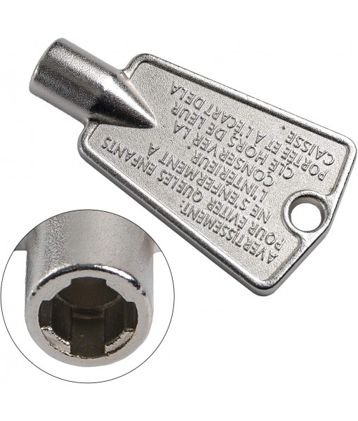2 Pack 216702900 zer Door Key for Frigidaire Kenmore AP4071414 PS2061565 AP2113733 AP4301346 PS1991481 06599905 08037402 12849(Metal)