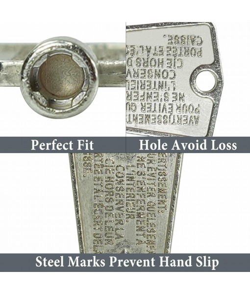 216702900 zer Door Keys Metal Compatible with Frigidaire & Kenmore AP4301346 PS1991481 297147700 (Pack of 2)