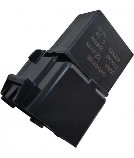 2024 New Upgraded WR07X10097 Start Relay and Matched 12uF 250VAC Run Capacitor Kit Fit For GE Refrigerators -Replaces 1265640 PS1766101 AP4300623 513604045