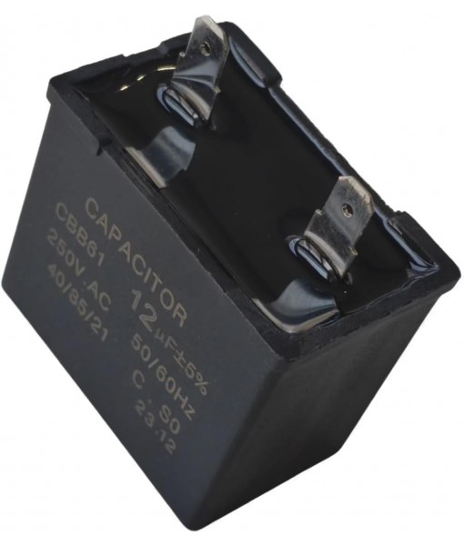 2024 New Upgraded WR07X10097 Start Relay and Matched 12uF 250VAC Run Capacitor Kit Fit For GE Refrigerators -Replaces 1265640 PS1766101 AP4300623 513604045