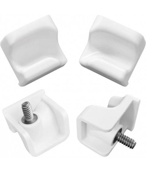 4 Pack zer Basket Retainer 7009399 for Sub Zero zer Lower Basket APS 5029 611 650 BI-30U BI-30UG 611G BI-30U - 2 Right Side and 2 Left Side