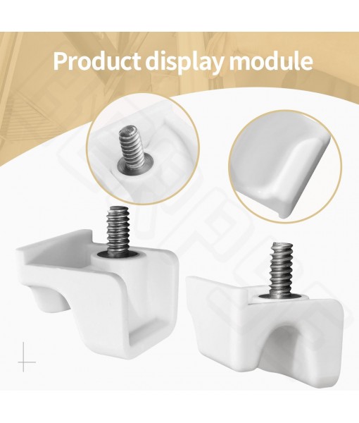 4 Pack zer Basket Retainer 7009399 for Sub Zero zer Lower Basket APS 5029 611 650 BI-30U BI-30UG 611G BI-30U - 2 Right Side and 2 Left Side