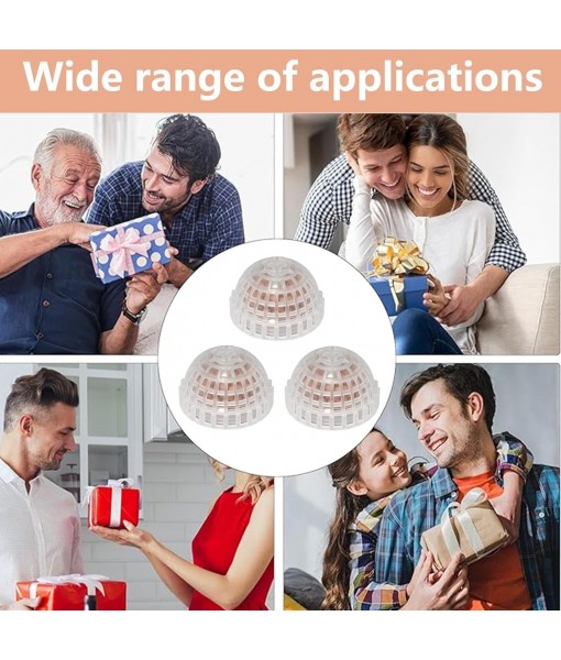 3 PCS Aquarium Moss Ball Holder Professional Aquarium Plant Holder Plastic Moss Ball Fish Tank Plant Holder with Filter Stone for Fish Tank Accessories