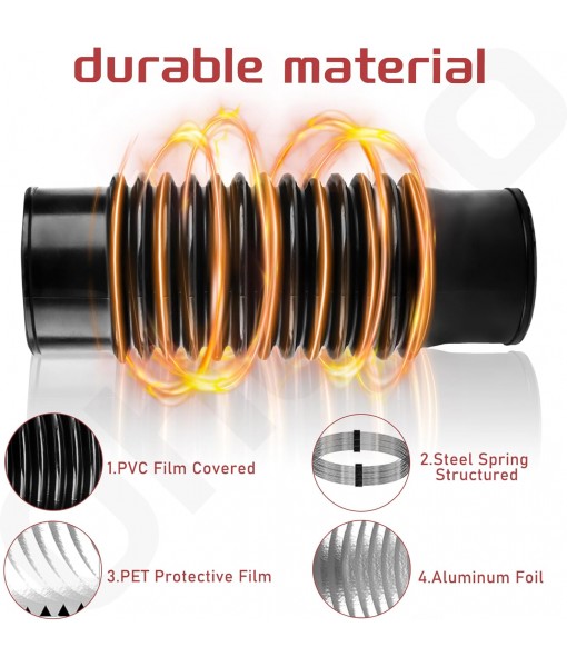 E164000090 Flexible Blower Tube - by Ohoho - Compatible with Echo E164000090 EB770 EB770RT PB770H PB770T PB760LNH PB760LNT PB-770H, PB-770T, PB-760LNH, PB-760LNT