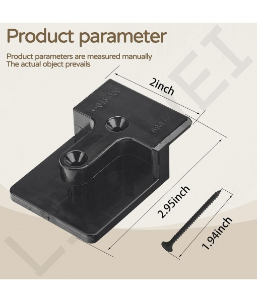 Blower Wall Mount/Mounting Bracket for EGO Leaf Blower 530, 615, 650, LB5300 Wall Hanger, Plastic Wall Holder Wall Bracket for Hanging Leaf Blower