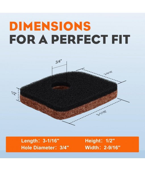 Hipa BG56C Air Filter Tune Up Kit for STHIL BG56 BG66 BG86 BG86CE BG86Z BG86CEZ SH56 SH56C SH86 SH86C BR200 Leaf Blower Parts with Fuel Filter Spark Plug Prime Bulb