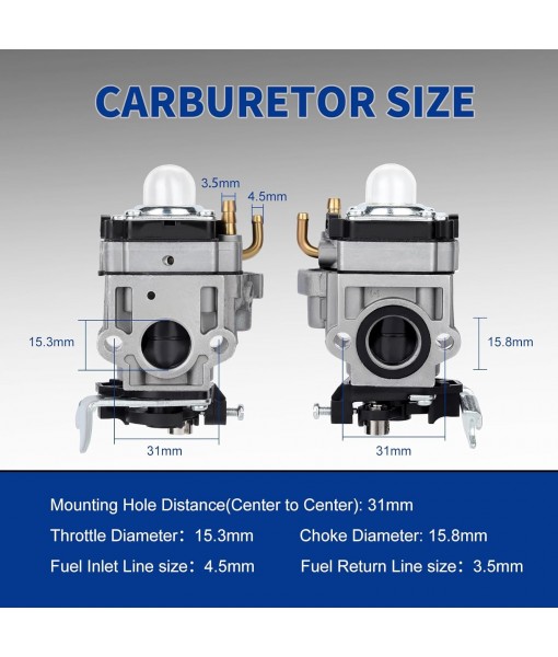 PB-755ST Carburetor for Echo PB-755 PB-755H PB-755T PB-755SH PB-755ST PB-751 PB-751H For Shindaiwa EB-633RT power blower Replace A021000811 WYK-192 WYK192
