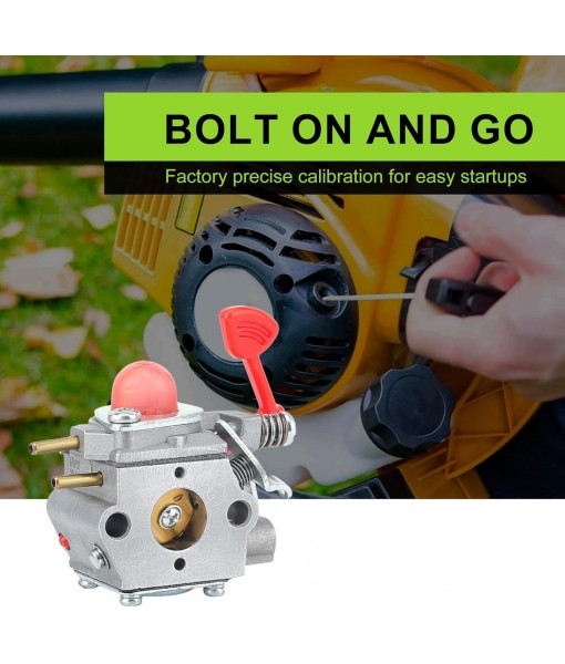 BVM200VS Carburetor for Poulan Pro BVM200C P200C GBV325 P325 Carb Kit Craftsman 25CC Leaf Blower Parts 545081855 WT-875A WT-875